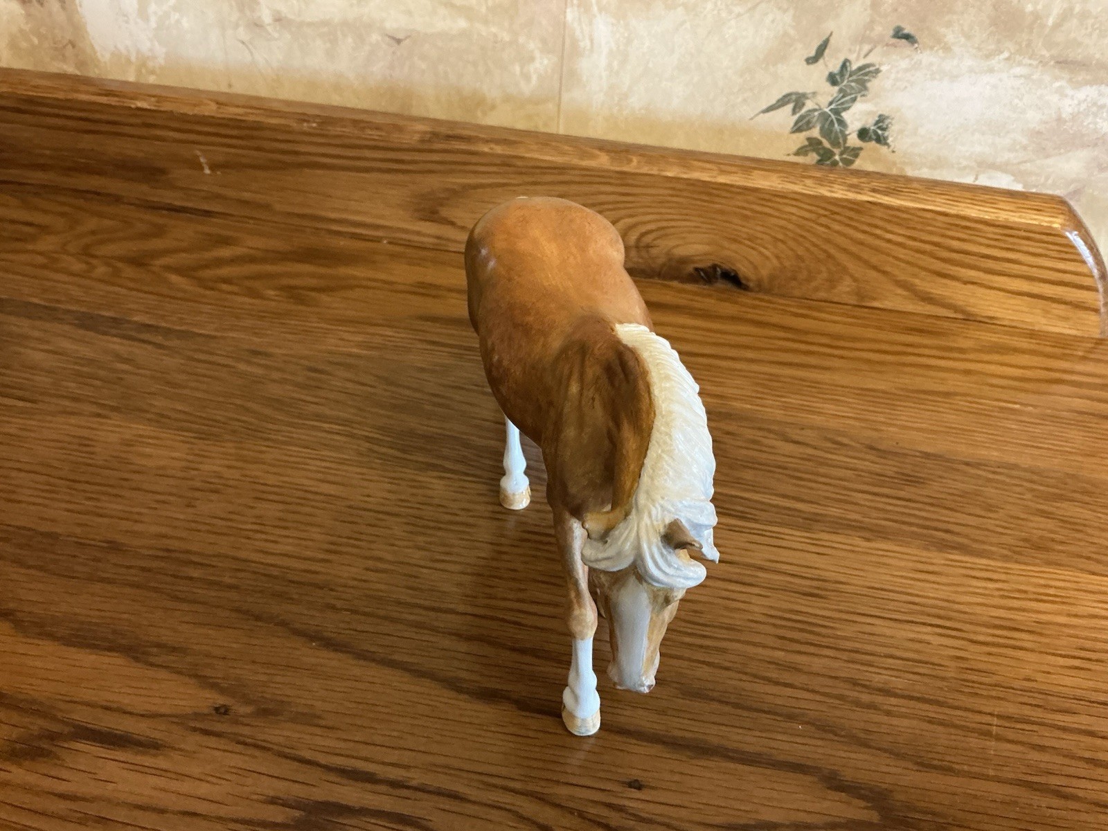 CUSTOM Breyer Dappled Palomino Pony / Horse - Artist: Jewel Nickel - 8.75” X 5”