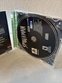 Spiderman Sony PlayStation 1 PS1 - Complete In Box 