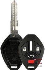 Keyless Entry Remote Uncut Blank Car Key Blade Fob Case Shell Button Pad