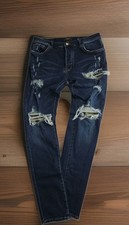 Deep classic indigo MX1 amiri jeans 36