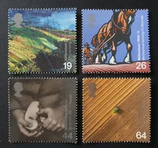 1999 GREAT BRITAIN GB UK MILLENNIUM AGRICULTURE VF MNH