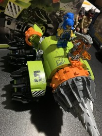 Lego POWER MINERS 8960 Thunder Driller With Box, Instructions Build & Figs !!!