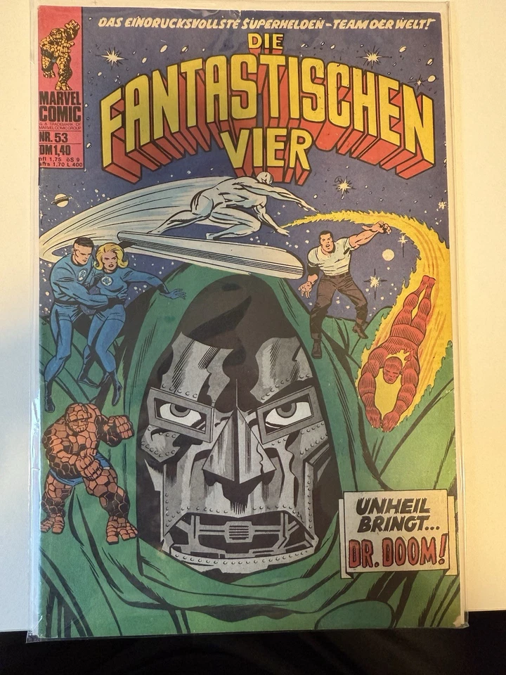 Marvel Comics – Die Fantastischen Vier – 10 Hefte – Williams Verlag – 70er Jahre - Bild 4 von 4