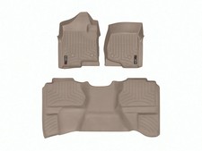 Weathertech Floorliner For 2008-2013 Gmc Sierra 1500 - 1st 2nd Row Tan