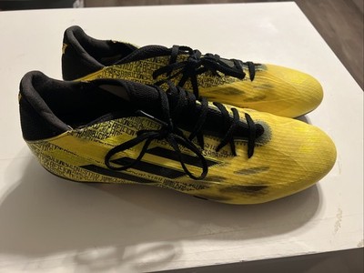 Adidas X Speedflow Messi.1 FG Mens Sz 12 Soccer Cleats Yellow/Black Low Lace Up