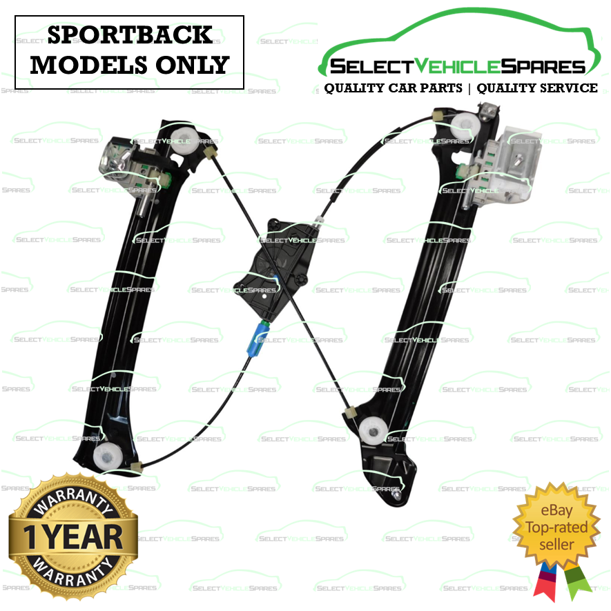 NEW AUDI A5 MK2 (SPORTBACK) FRONT LEFT PASSENGER SIDE WINDOW REGULATOR 2017-2024