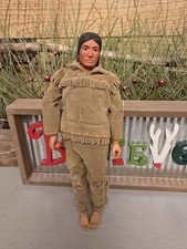 The Lone Ranger Tonto Action Figure Doll Gabriel Indian Vintage 1973