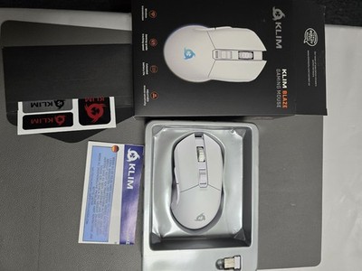 KLIM Blaze - Wiederaufladbare kabellose RGB Gaming Maus - NEU - Hochpräziser