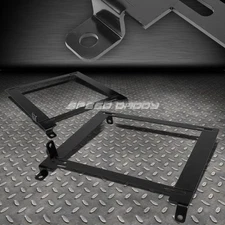 FOR 01-05 HONDA CIVIC EM/ES LOW MOUNT RACING BUCKET SEAT TENSILE STEEL BRACKET