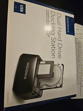 INSIGNIA USB 3.0 Dual Hard Drive Docking Station Excellent Original Package