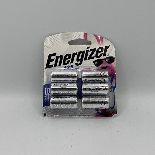 Eveready EL123BP-6 3V Single Use Battery - Pack of 6