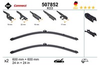 SWF Wischblatt Scheibenwischer Connect Made IN Germany 507852 FüR VW Transporter