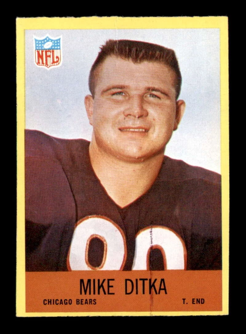Mike Ditka trading card