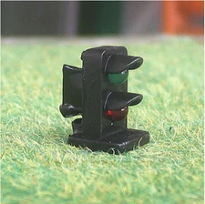 10 x HO scale dwarf block signal LED made model railroad 2 aspect Green over Red
