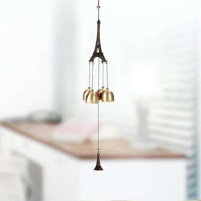 Metall Wind Chime Home Decoration Door Trimmwindspiel Anhänger Eiffelturm