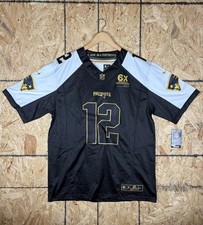 Tom Brady New England Patriots | #12 NFL Black, White  & Gold Jersey Size XL NWT