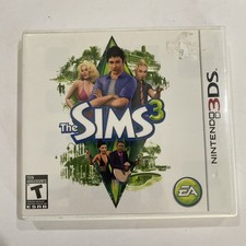 The Sims 3 Nintendo 3DS Original Case Manual Only - No Game