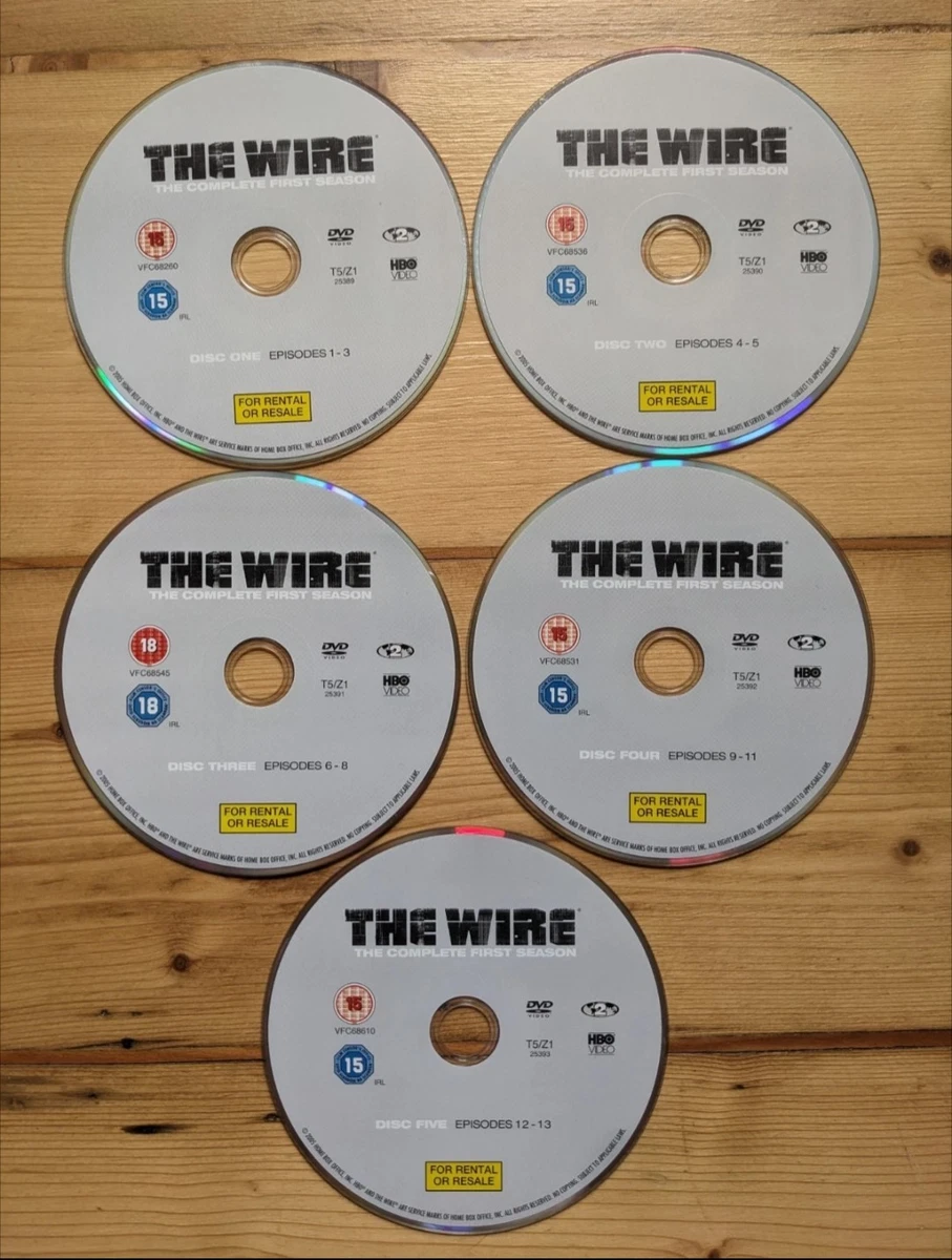 The Wire Complete Box Set for sale | eBay UK