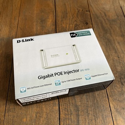 D-Link 15,4w Gigabit PoE Injektor nagelneu unbenutzt