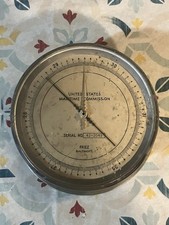 VTG Original U.S. WWII US Navy Compensated Barometer by Friez Baltimore