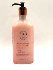 Bath  Body Works Aromatherapy Renewing Meadow Walk Lotion 6.5oz Rose Magnolia