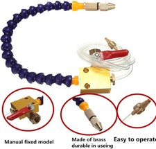 Mist Coolant Lubrication Spray System for CNC Lathe Milling Drill, Pipe MQL Kit