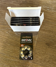 Rayovac Loud N' Clear Size 312 Zinc-Air Hearing Aid Batteries, 8-Pack