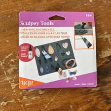 Sculpey Tools Oven-Safe Silicone Mold-Jewerly