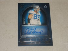 2025 Panini Silhouette Framed Signatures Autograph Auto Chad Hennings 116/199