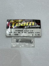 Factory Team Associated 1599 Titanium Axle 1/8" 12L 10L RC Spare Part