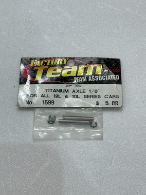 Factory Team Associated 1599 Titan Achse 1/8'' 12L 10L RC Ersatzteil
