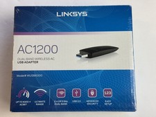 Linksys WUSB6300 Dual-Band AC1200 Wireless-AC USB 3.0 Adapter - New Sealed