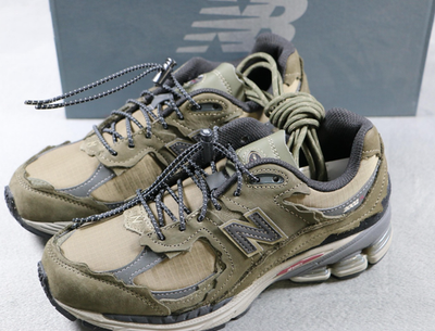 New Balance 2002R M2002RDN Green Grey Mens 5.5 Womens 7 Sneakers New New Balance 2002R M2002RDN Green Grey Mens 5.5 Womens 7  main image 2