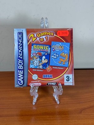 Sonic Advance + ChuChu Rocket 2 Games in 1 Sealed for Gameboy Advance GBA