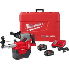 Milwaukee 2912-22DE M18 FUEL 1" SDS Plus Rotary Hammer Dust Extractor Kit