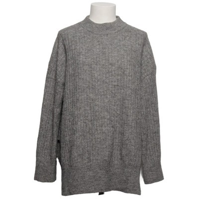 H&M, Strickpullover, Größe: XS, Grau, Acryl/Elasthan/Polyester/Wolle #dXR
