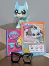 GREAT DANE DOG G7 466 w/ Accessory - Authentic Littlest Pet Shop - Hasbro LPS