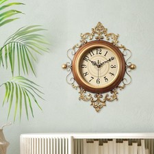 Wall clock decoration minimalism unique elegant mute art gift retro style