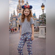 Lularoe Tween Leggings Disney Thumper Bambie Size14 -16 Womens: 00-0