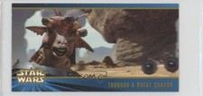 1999 Topps Star Wars Episode 1 Widevision Series 2 Through a Rocky Canyon 0sb5