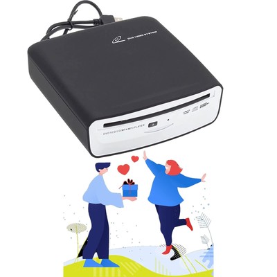 External USB CD Player VCD MP3 MP4 for Car Android System Ideal Gift for DAD