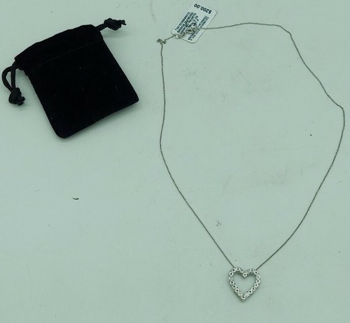 RH Macy \u0026 Co Diamond Hearts Necklace 