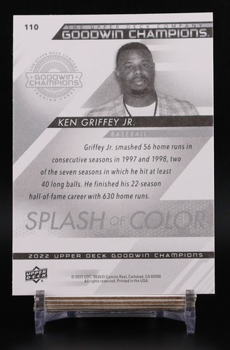 2022 Upper Deck Goodwin Champions Splash of Color Inserts - You Pick - Picture 9 of 19