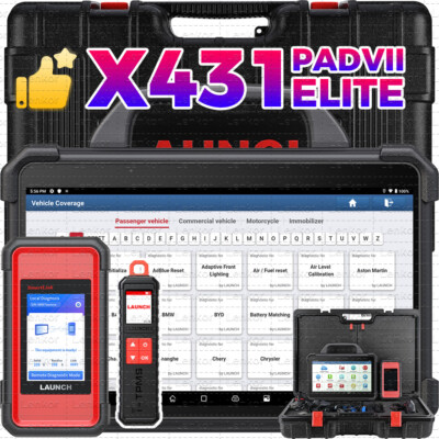 AUNCH X431 PAD VII ELITE PAD 7 PRO Diagnostic Scan Key Programming Coding