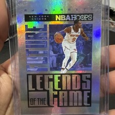 2020-21 NBA HOOPS RJ BARRETT Future Legends Of The Game Gold Foil # 110/199