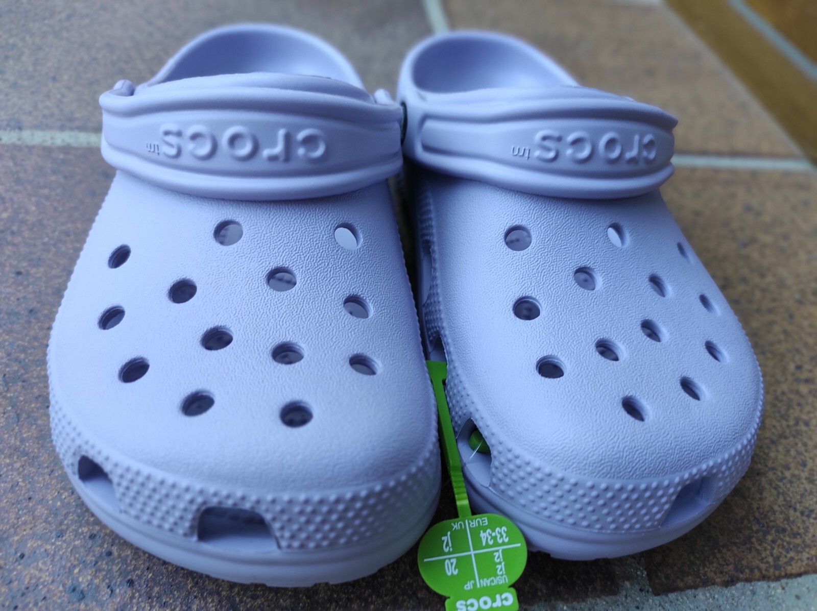 Crocs Niña Color Lavanda Talla 33/34