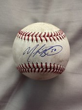 Mookie Betts Signed/Autographed Game Used Baseball MLB/PSA Holo LA Dodgers