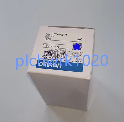 1 PCS NEW IN BOX OMRON Counter 100-240VAC H7CX-A4-N H7CXA4N