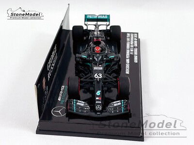 ミニチャンプス 1/43 メルセデスAMG W11 ラッセル 1416個限定 ミニチャンプス 113200444 1/18 メルセデス-AMG W11 #44