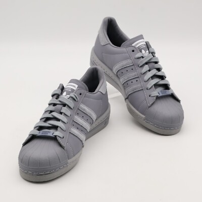 adidas gazelle silver green womens adidas Originals Superstar II Trainer - Grey - Size
